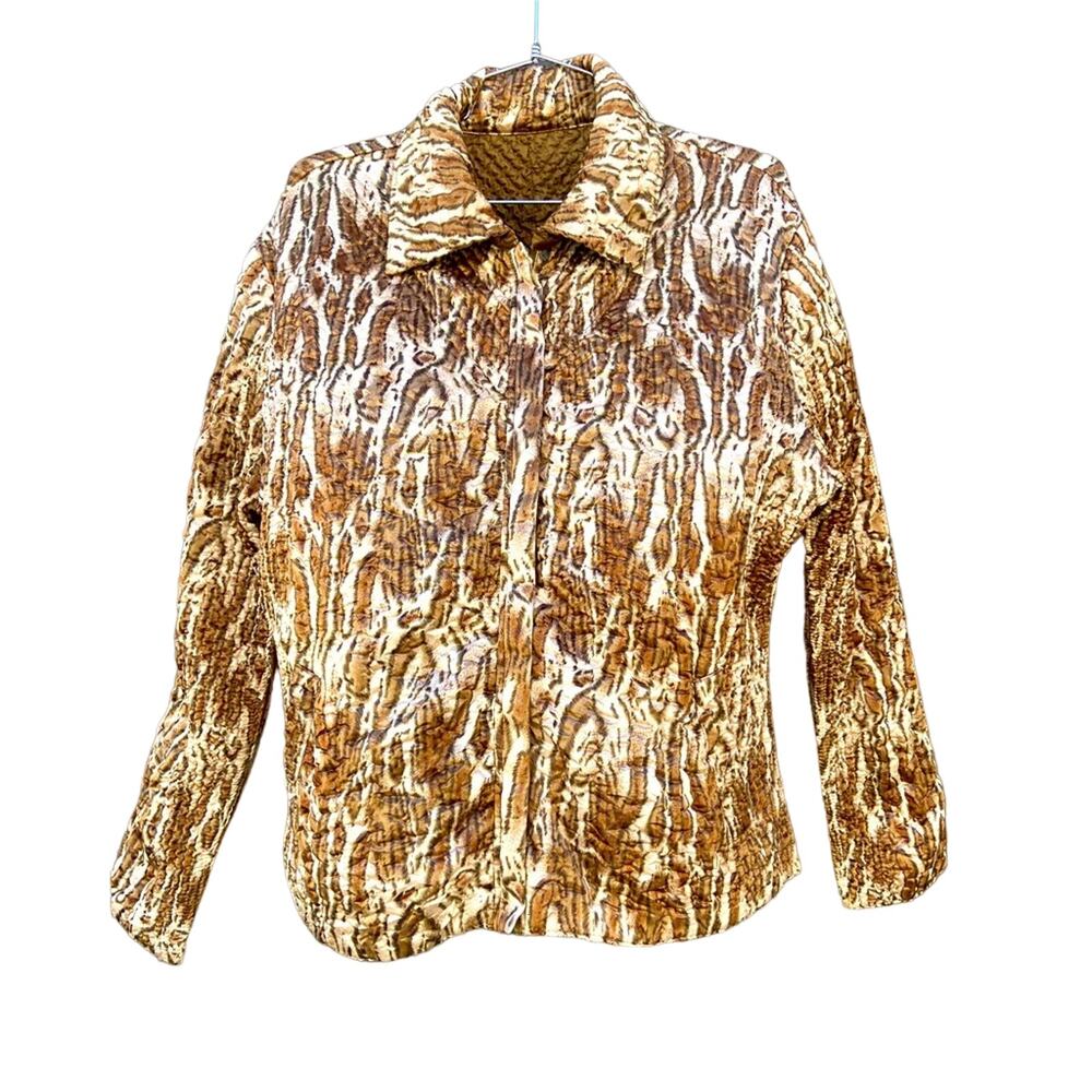 VTG Reversible Animal Print Jacket